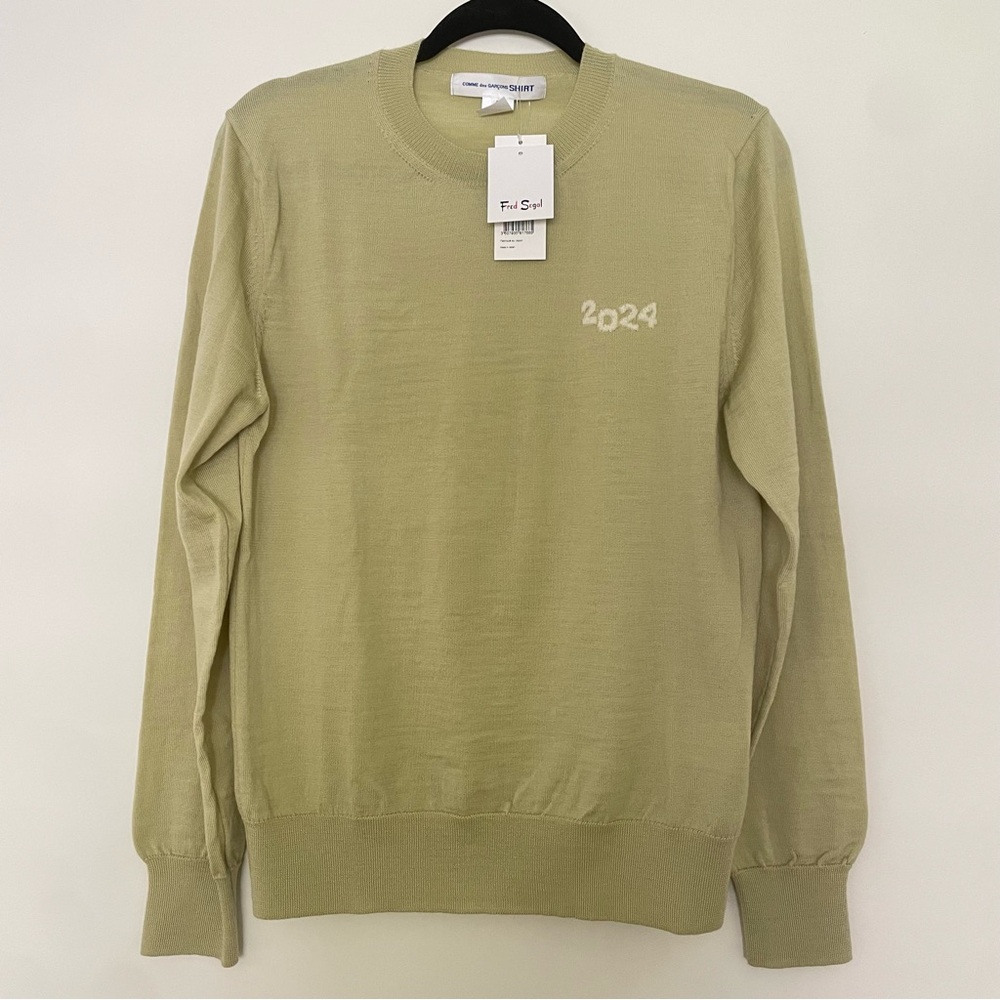 Comme des Garçons Light Green Sweater 2024